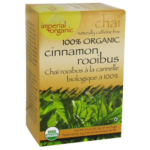 Uncle Lees Tea Imperial Organic Rooibus Cinnamon, Caffeine Free - 18 Tea